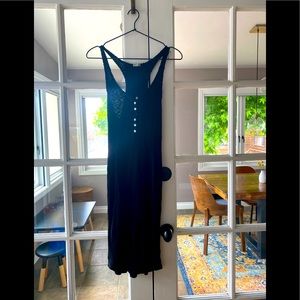 UO. urban outfitters dress. black. bodycon. midi. size medium.